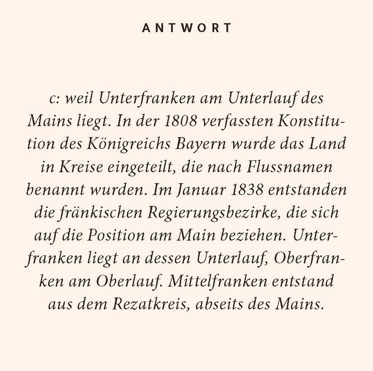 Produktbild: Unterfranken-Quiz