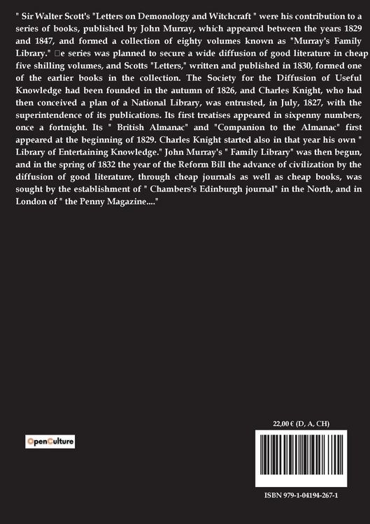 Produktbild: Letters on Demonology and Witchcraft