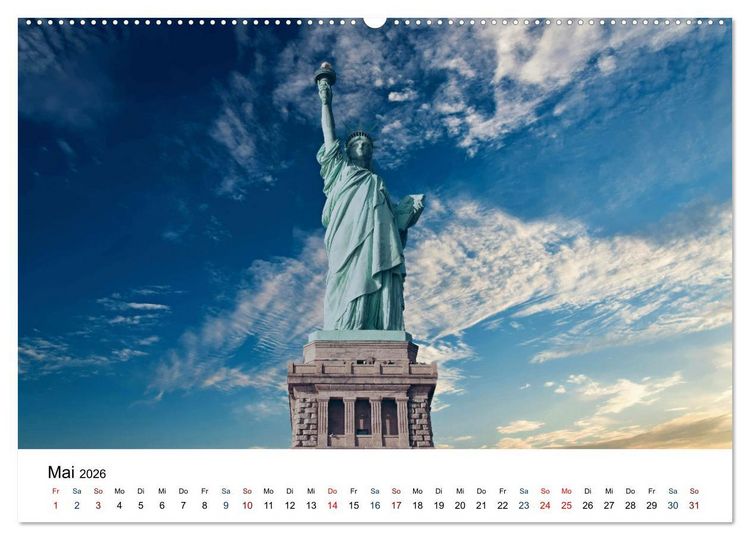 Produktbild: Meine Liebe New York (Wandkalender 2026 DIN A2 quer), CALVENDO Monatskalender