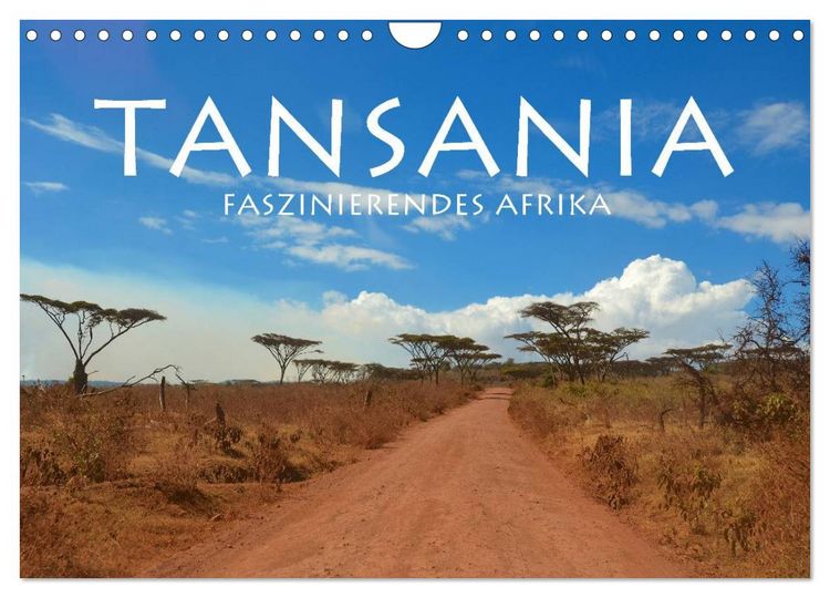 Produktbild: Tansania - Faszinierendes Afrika (Wandkalender 2026 DIN A4 quer), CALVENDO Monatskalender