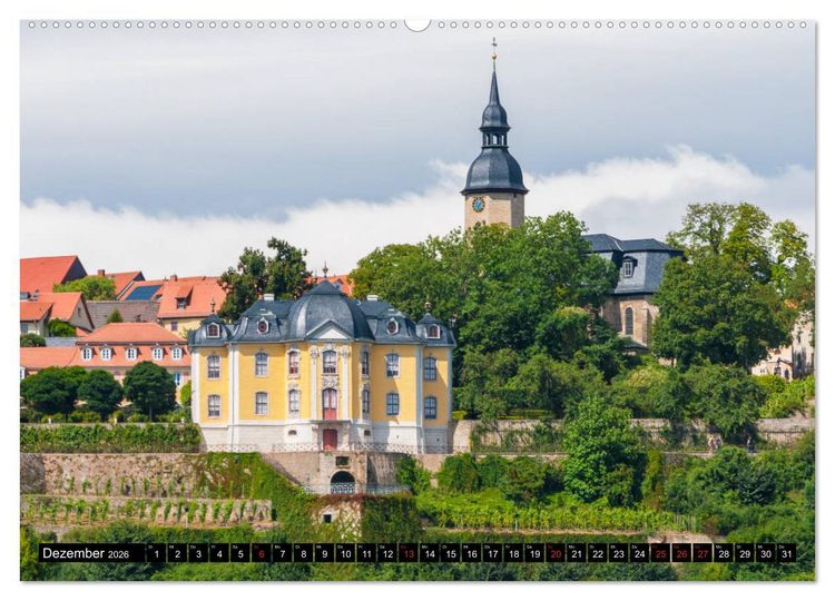 Produktbild: Jena und Umgebung - Von Jena bis Dornburg (Wandkalender 2026 DIN A2 quer), CALVENDO Monatskalender