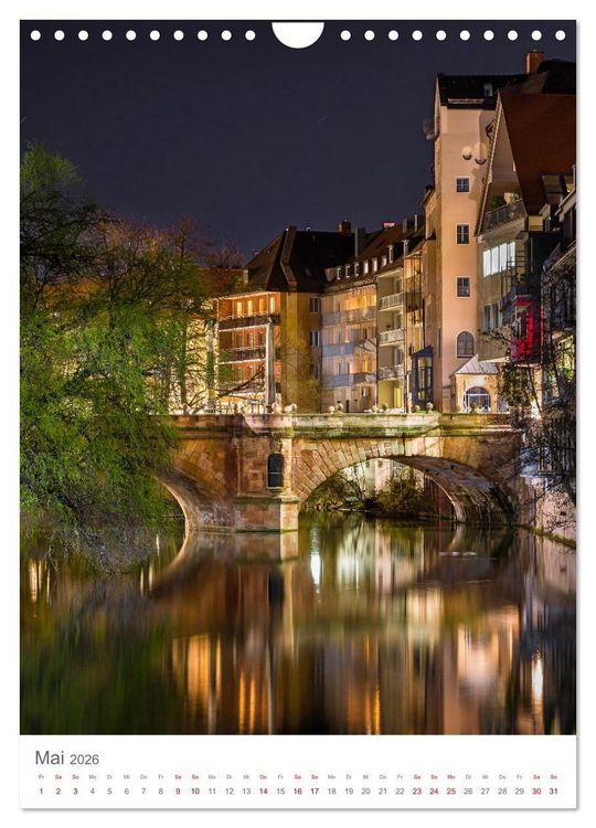 Produktbild: N&uuml;rnberg (Wandkalender 2026 DIN A4 hoch), CALVENDO Monatskalender