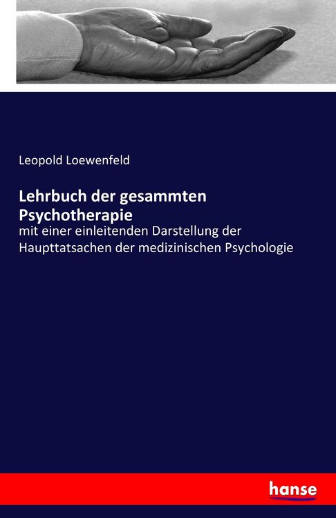 Produktbild: Lehrbuch der gesammten Psychotherapie
