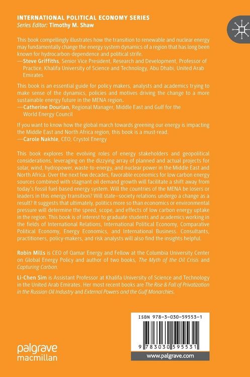 Produktbild: Low Carbon Energy in the Middle East and North Africa