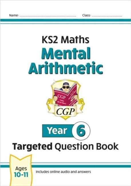 Produktbild: KS2 Maths Year 6 Mental Arithmetic Targeted Question Book (includes Online Answers & Audio Tests)
