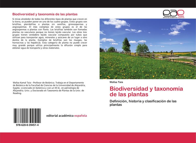 Produktbild: Biodiversidad y taxonom&iacute;a de las plantas