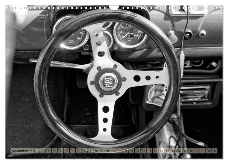 Produktbild: il Cinquecento - Details im Fokus - im Look eines legend&auml;ren Analogfilms (Wandkalender 2027 DIN A3 quer), CALVENDO Monatskalender