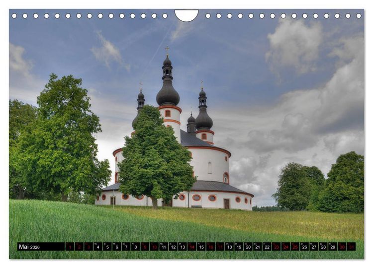 Produktbild: Quer durch die Oberpfalz (Wandkalender 2026 DIN A4 quer), CALVENDO Monatskalender