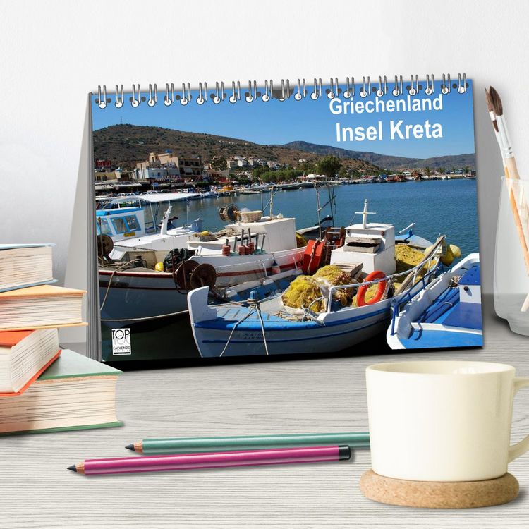 Produktbild: Griechenland - Insel Kreta (Tischkalender 2026 DIN A5 quer), CALVENDO Monatskalender