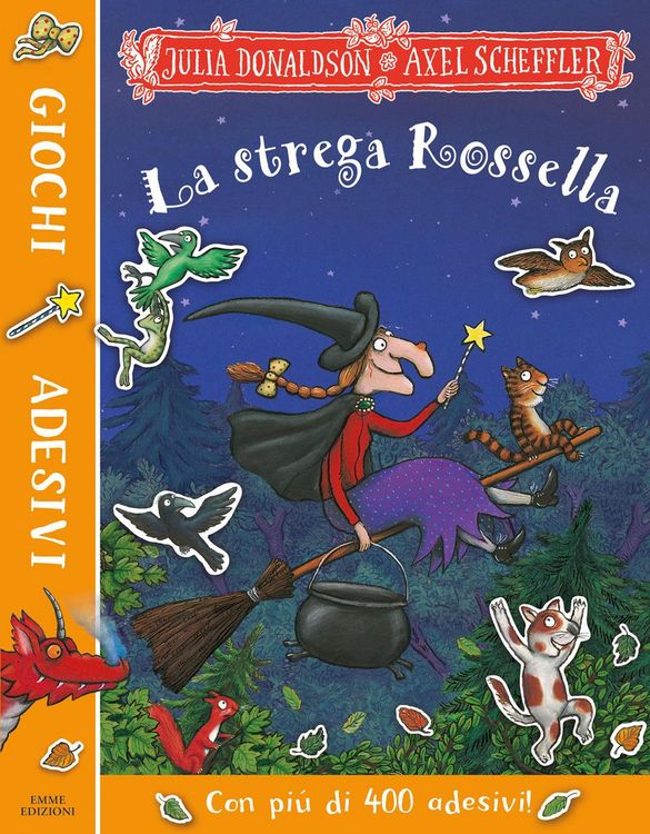 Produktbild: La strega Rossella. Giochi e adesivi