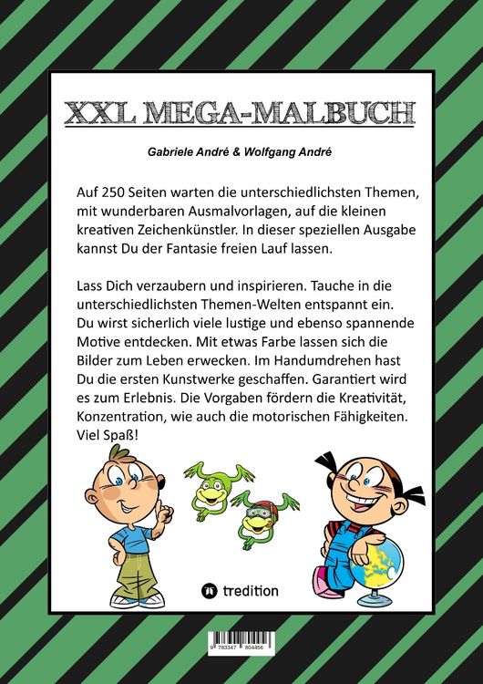 Produktbild: Mega Malbuch - 250 Seiten - Lustige Motive - Spannende Themen - Verschiedene Welten - ein Abenteuer f&uuml;r Zeichner