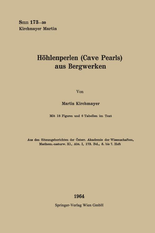 Produktbild: H&ouml;hlenperlen (Cave Pearls) aus Bergwerken