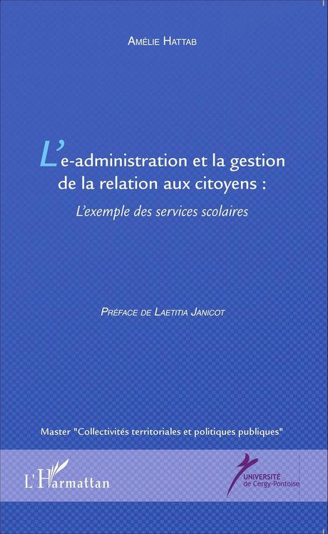 Produktbild: L'e-administration et la gestion de la relation aux citoyens
