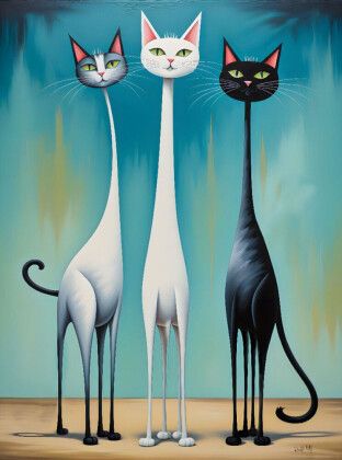 Produktbild: CALVENDO Puzzle Katzen - Pretty Girls Club | 2000 Teile Lege-Gr&ouml;&szlig;e 90x67cm Foto-Puzzle f&uuml;r gl&uuml;ckliche Stunden