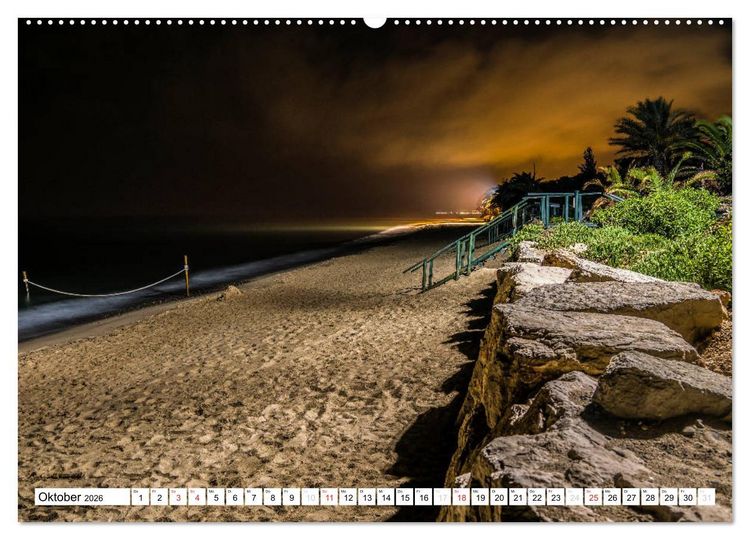 Produktbild: Miami Platja - Unvergessliche Meerblicke (Wandkalender 2026 DIN A2 quer), CALVENDO Monatskalender