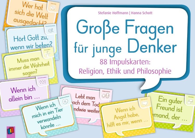 Produktbild: Gro&szlig;e Fragen f&uuml;r junge Denker