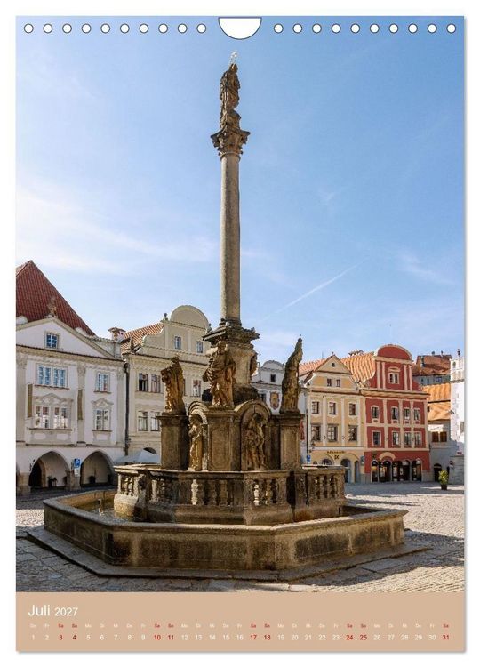 Produktbild: Zeitloses Cesky Krumlov. Zwischen Moldauschleifen und Schlosskulisse (Wandkalender 2027 DIN A4 hoch), CALVENDO Monatskalender