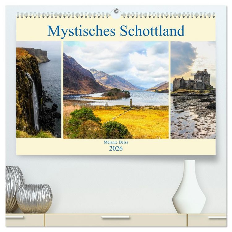 Produktbild: Mystisches Schottland (hochwertiger Premium Wandkalender 2026 DIN A2 quer), Kunstdruck in Hochglanz