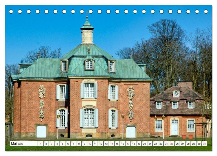 Produktbild: Wundersch&ouml;nes Emsland (Tischkalender 2026 DIN A5 quer), CALVENDO Monatskalender