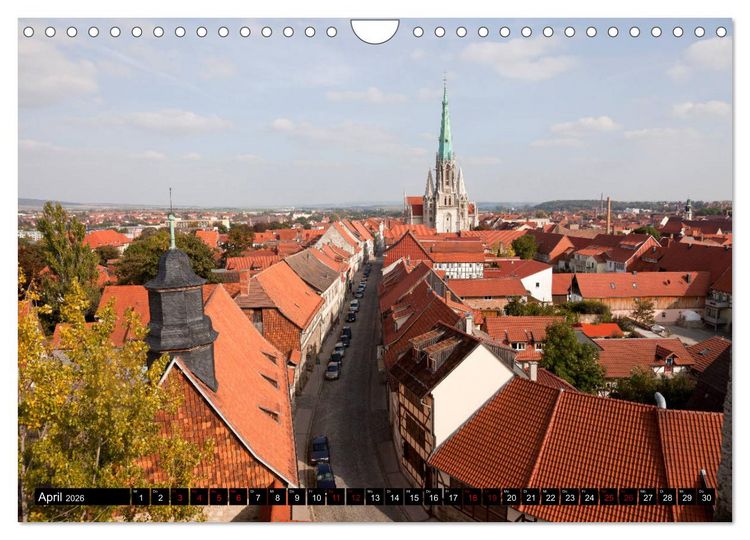 Produktbild: Ostdeutschand - die neuen Bundesl&auml;nder (Wandkalender 2026 DIN A4 quer), CALVENDO Monatskalender