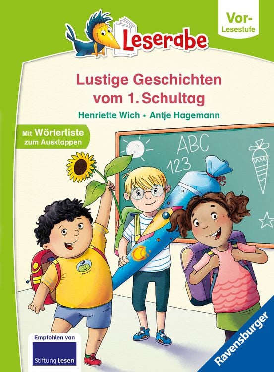 Produktbild: Leserabe Vor-Lesestufe - Lustige Geschichten vom 1. Schultag