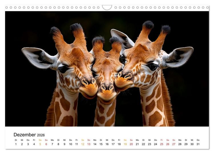 Produktbild: Magie der Tierwelt (Wandkalender 2026 DIN A3 quer), CALVENDO Monatskalender