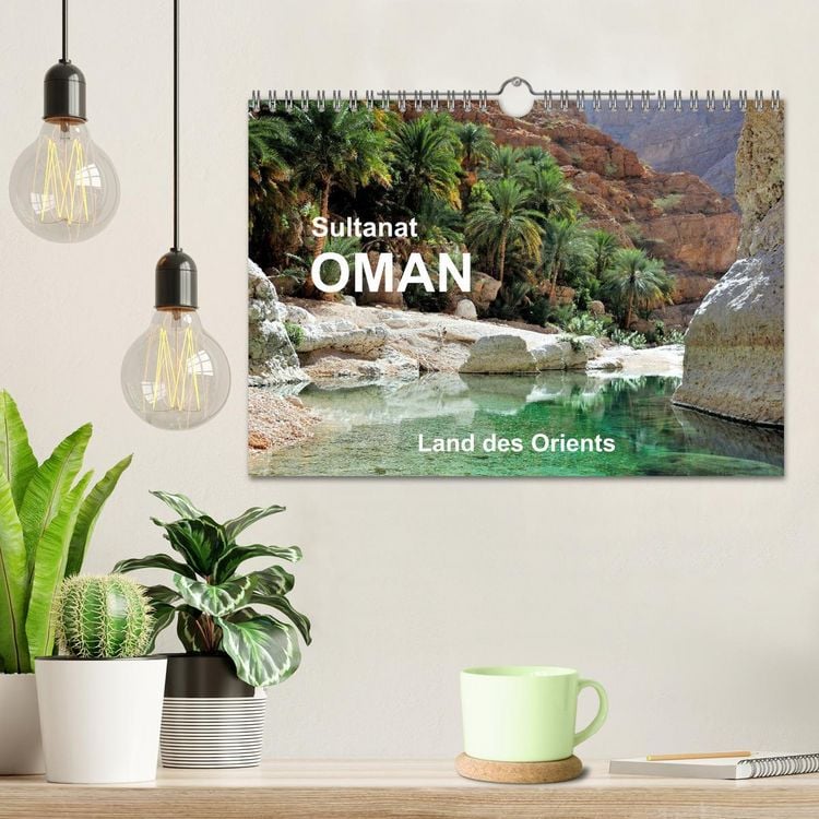 Produktbild: Sultanat Oman - Land des Orients (Wandkalender 2026 DIN A4 quer), CALVENDO Monatskalender