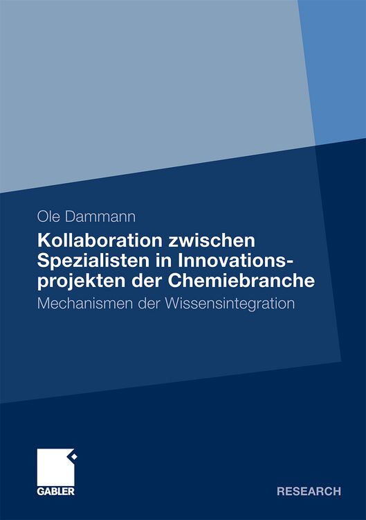 Produktbild: Kollaboration zwischen Spezialisten in Innovationsprojekten der Chemiebranche