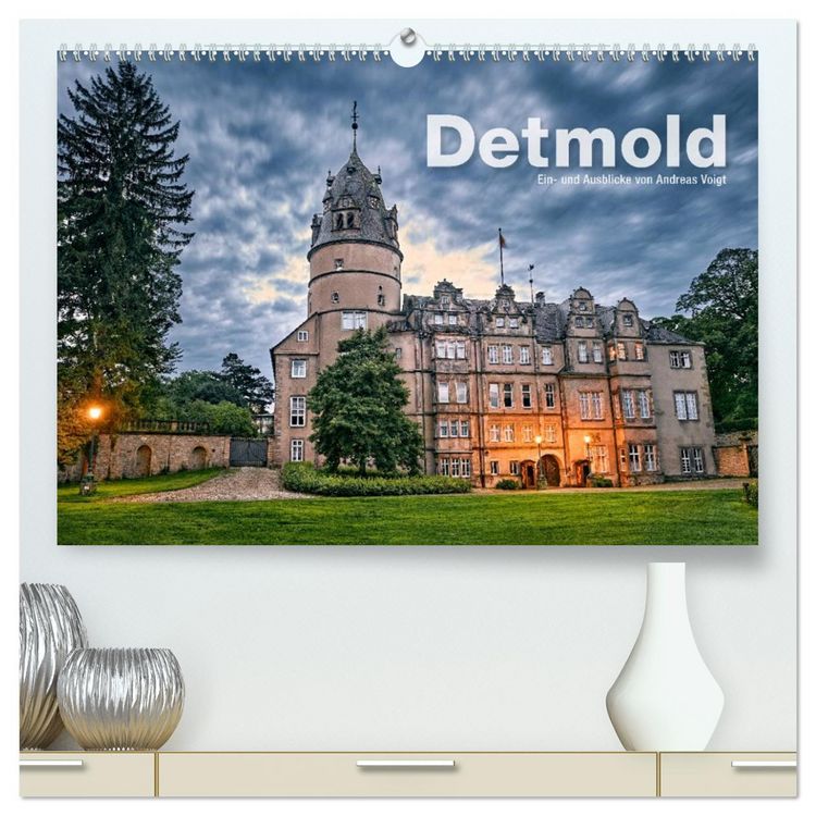 Produktbild: Detmold - Ein- und Ausblicke von Andreas Voigt (hochwertiger Premium Wandkalender 2026 DIN A2 quer), Kunstdruck in Hochglanz
