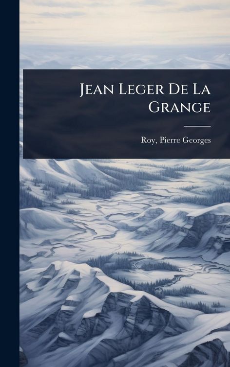 Produktbild: Jean Leger De La Grange