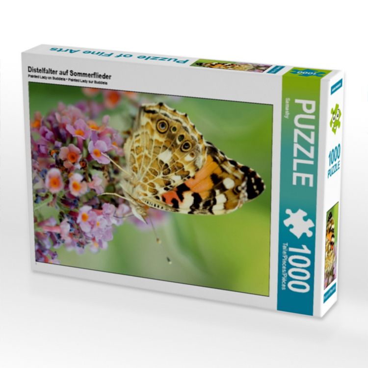 Produktbild: Distelfalter auf Sommerflieder (Puzzle)
