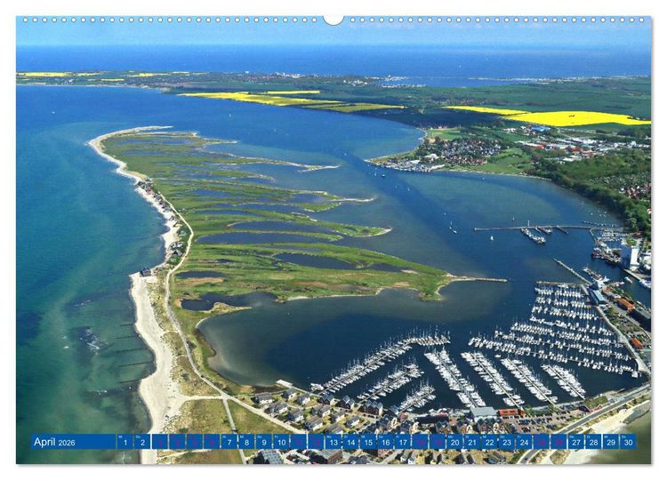 Produktbild: Heiligenhafen - Ostsee (Wandkalender 2026 DIN A2 quer), CALVENDO Monatskalender
