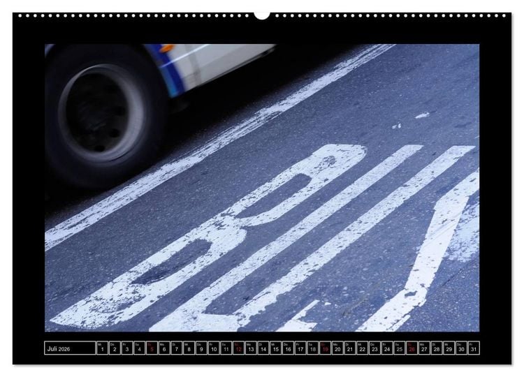 Produktbild: M&aacute;laga - 50mm (Wandkalender 2026 DIN A2 quer), CALVENDO Monatskalender
