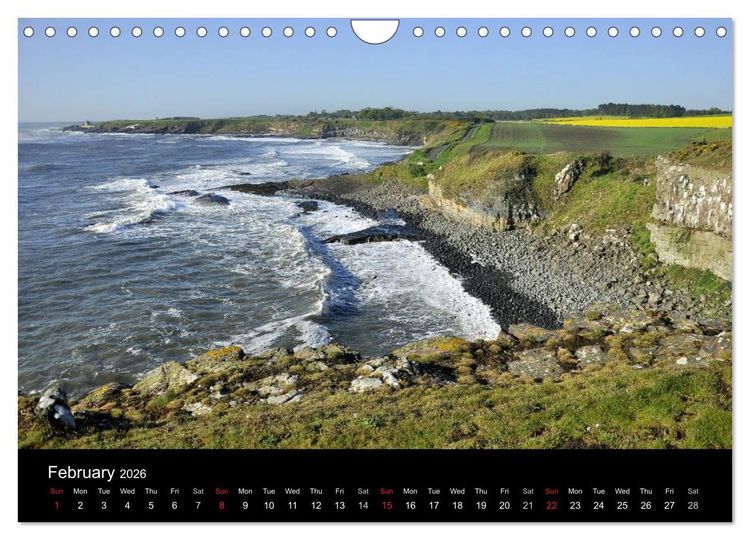 Produktbild: Scenes from Northumberland (Wall Calendar 2026 DIN A4 landscape), CALVENDO 12 Month Wall Calendar