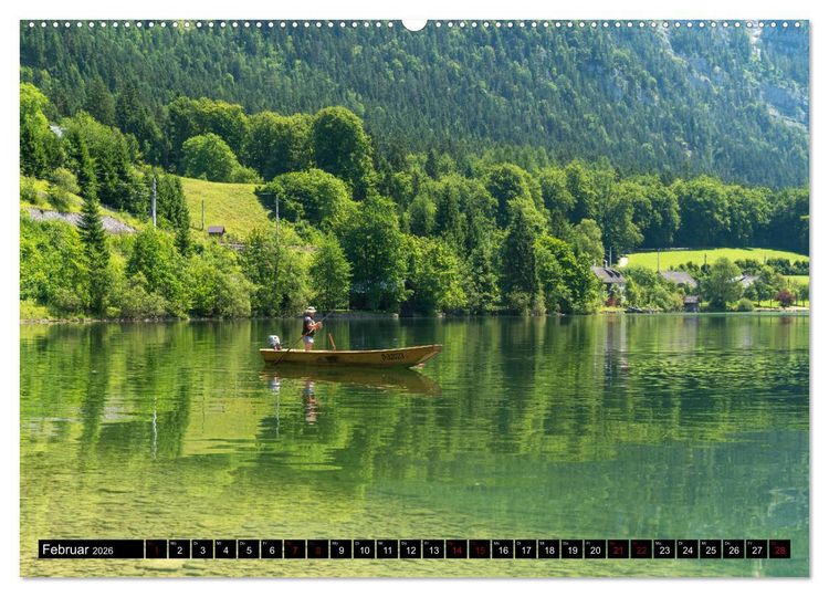 Produktbild: Welterberegion Hallstatt Dachstein (hochwertiger Premium Wandkalender 2026 DIN A2 quer), Kunstdruck in Hochglanz