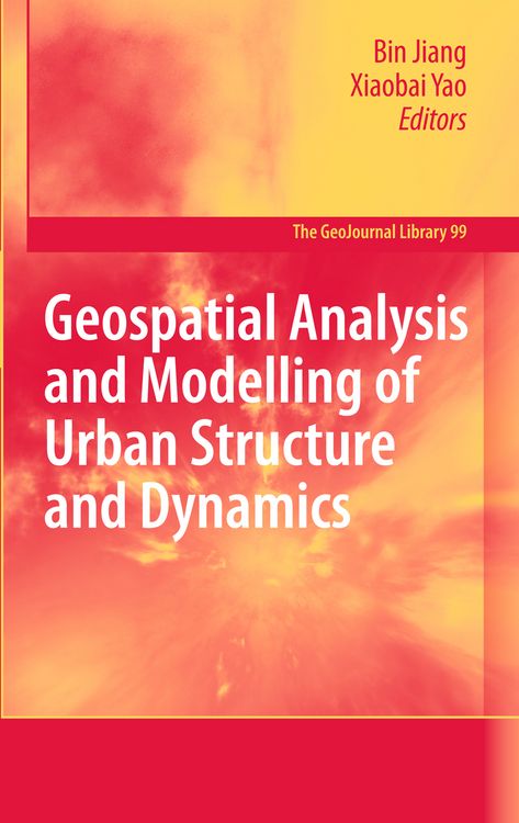 Produktbild: Geospatial Analysis and Modelling of Urban Structure and Dynamics