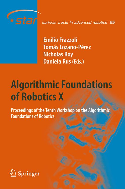 Produktbild: Algorithmic Foundations of Robotics X