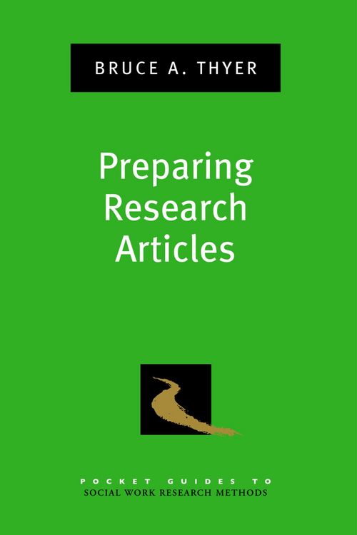 Produktbild: Preparing Research Articles