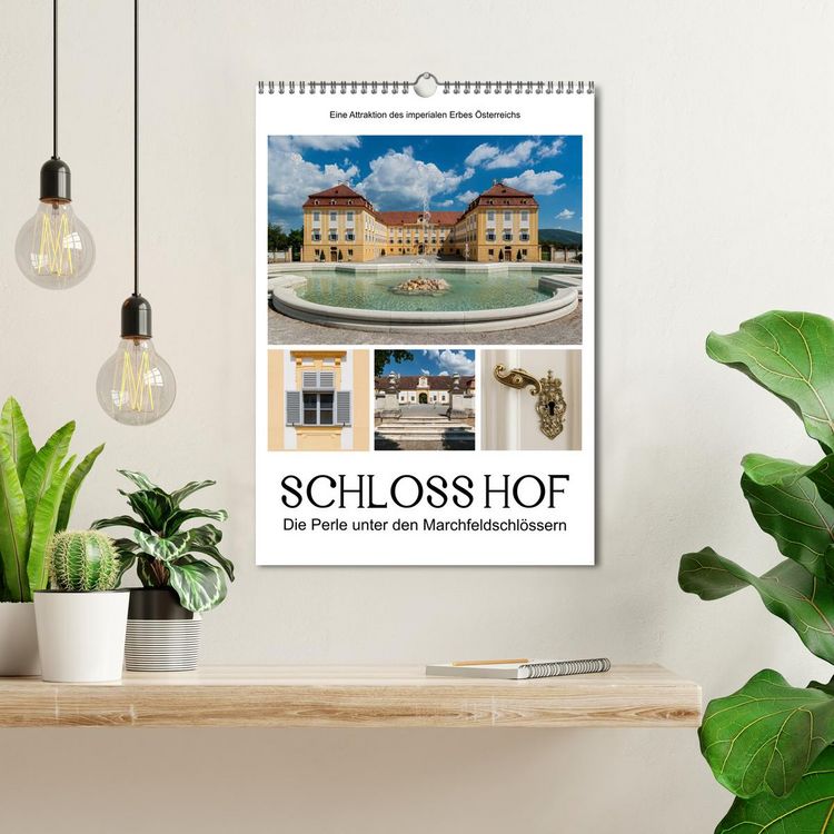 Produktbild: Schloss Hof &ndash; Die Perle unter den Marchfeldschl&ouml;ssern (Wandkalender 2026 DIN A3 hoch), CALVENDO Monatskalender