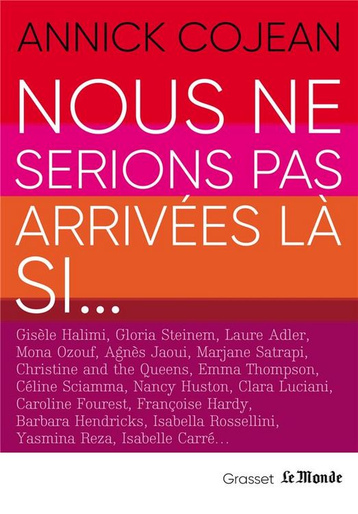 Produktbild: Nous ne serions pas arriv&eacute;es l&agrave; si...