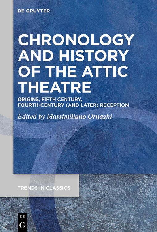 Produktbild: Chronology and History of the Attic Theatre