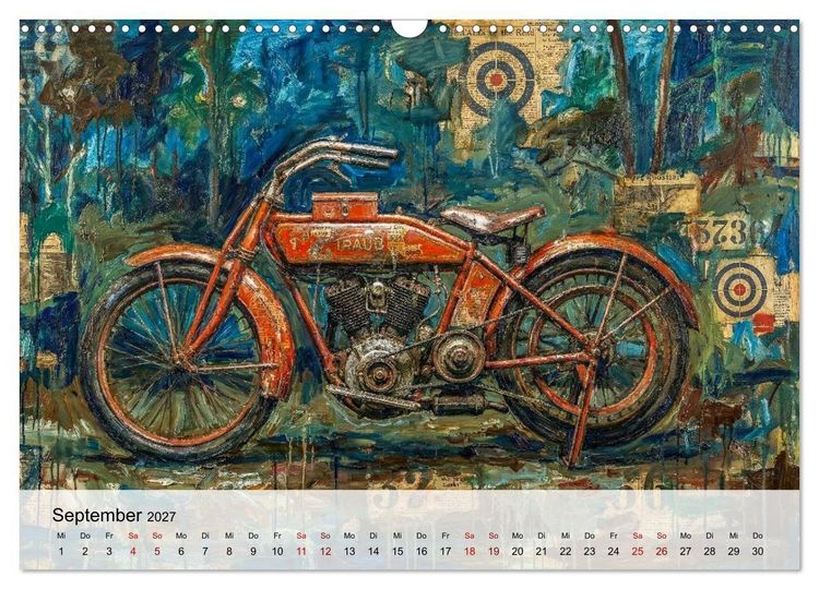 Produktbild: Kult-Motorr&auml;der der USA (Wandkalender 2027 DIN A3 quer), CALVENDO Monatskalender