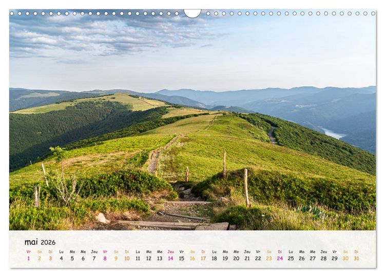 Produktbild: Sc&egrave;nes de cimes (Calendrier mural 2026 DIN A3 vertical), CALVENDO calendrier mensuel