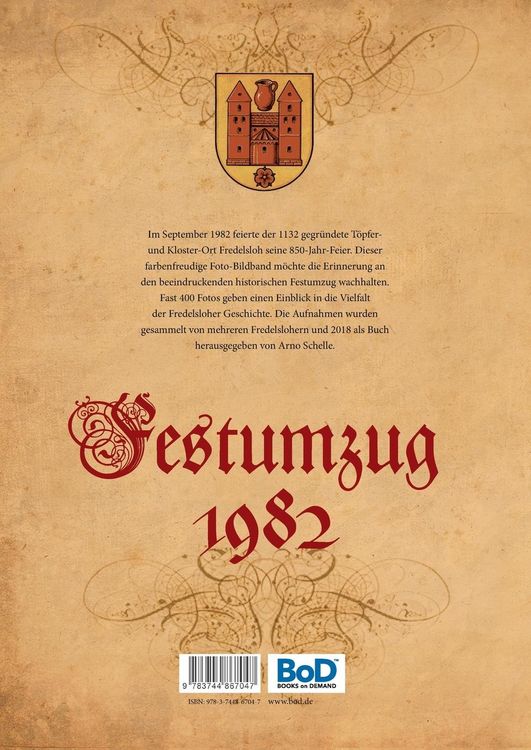 Produktbild: 850 Jahre Fredelsloh. Fotos vom Festumzug 1982