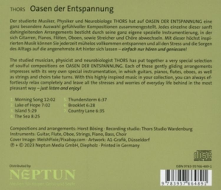 Produktbild: Oasen der Entspannung