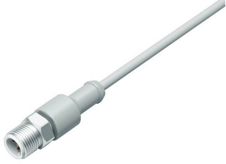 Produktbild: binder 77 3729 0000 40908-0200 Sensor-/Aktor-Steckverbinder, konfektioniert M12 Stecker, gerade 1 St.