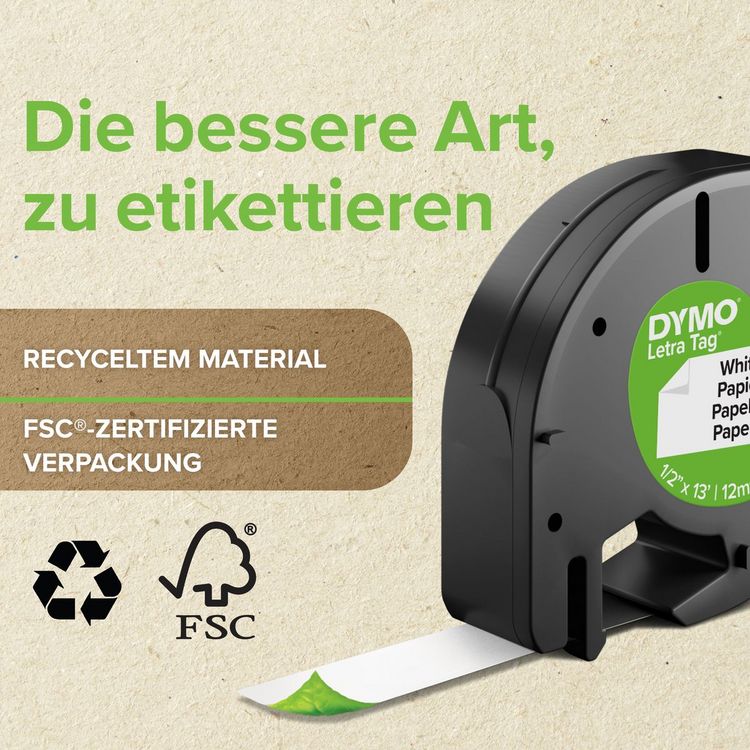 Produktbild: DYMO&reg; Schriftband LetraTag