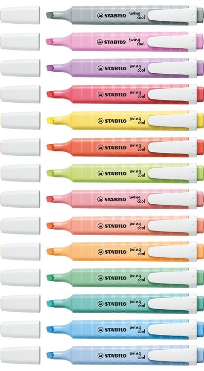 Produktbild: STABILO Textmarker swing cool Pastel, himmlisches Blau