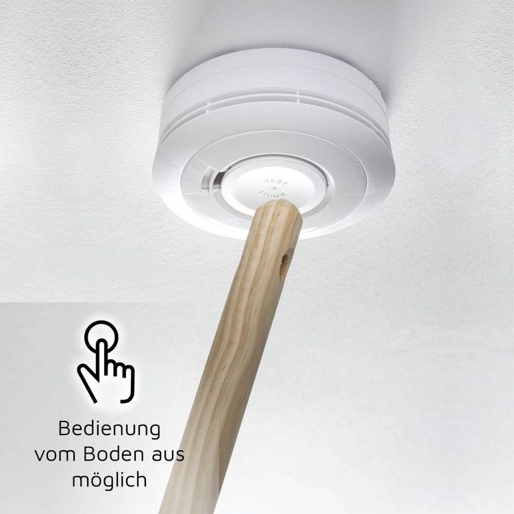Produktbild: Ei Electronics Ei650 Rauchwarnmelder inkl. 10 Jahres-Batterie batteriebetrieben