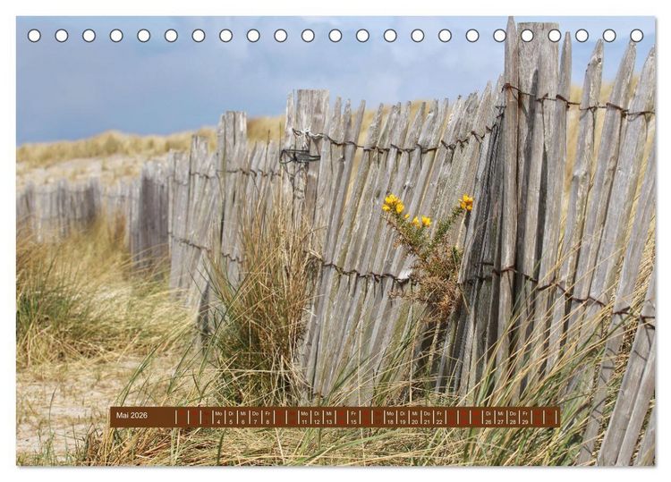 Produktbild: Ein Tag am Meer - Impressionen von der Insel Sylt (Tischkalender 2026 DIN A5 quer), CALVENDO Monatskalender